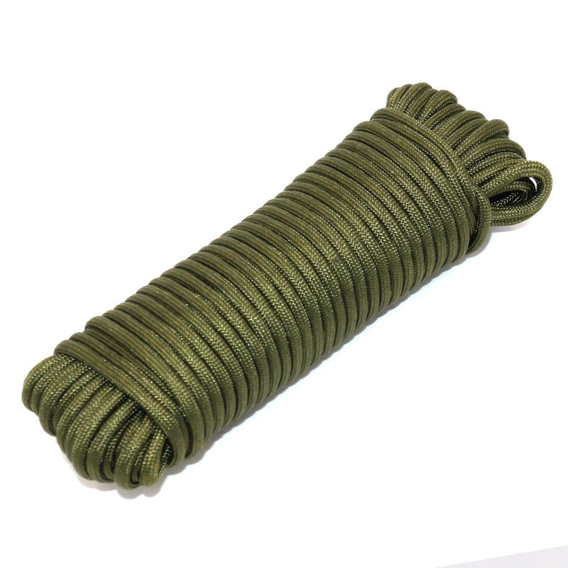 Load image into Gallery viewer, 550 Paracord Rope with 7 Cores, Dia. 4mm - 50ft length: Ideal for Camping, Survival, Hiking, and Tent Accessories
