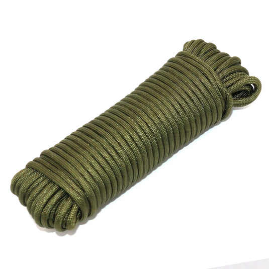 550 Paracord Rope with 7 Cores, Dia. 4mm - 50ft length: Ideal for Camping, Survival, Hiking, and Tent Accessories