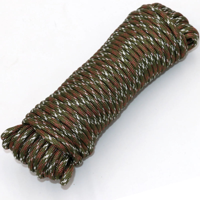 Load image into Gallery viewer, 550 Paracord Rope with 7 Cores, Dia. 4mm - 50ft length: Ideal for Camping, Survival, Hiking, and Tent Accessories
