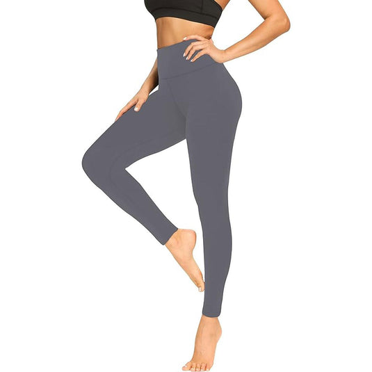 FULLSOFT 4 Pack Leggings with Pockets for Women,Soft High Waisted Tummy  Control Workout Yoga Pants