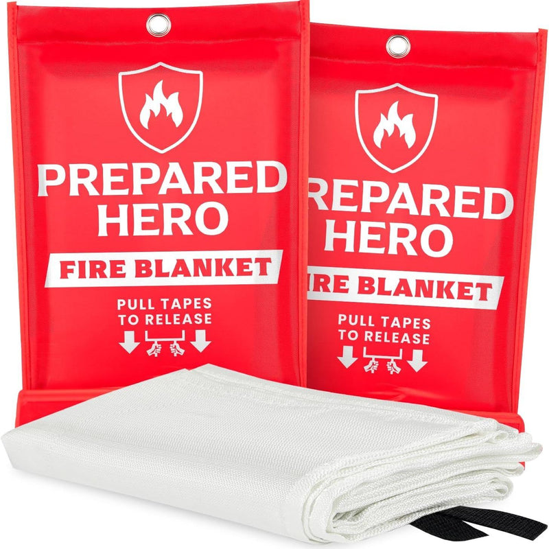 Prepared Emergency Fire Blanket Fiberglass Blanket Retardant Blankets Hot  Sale