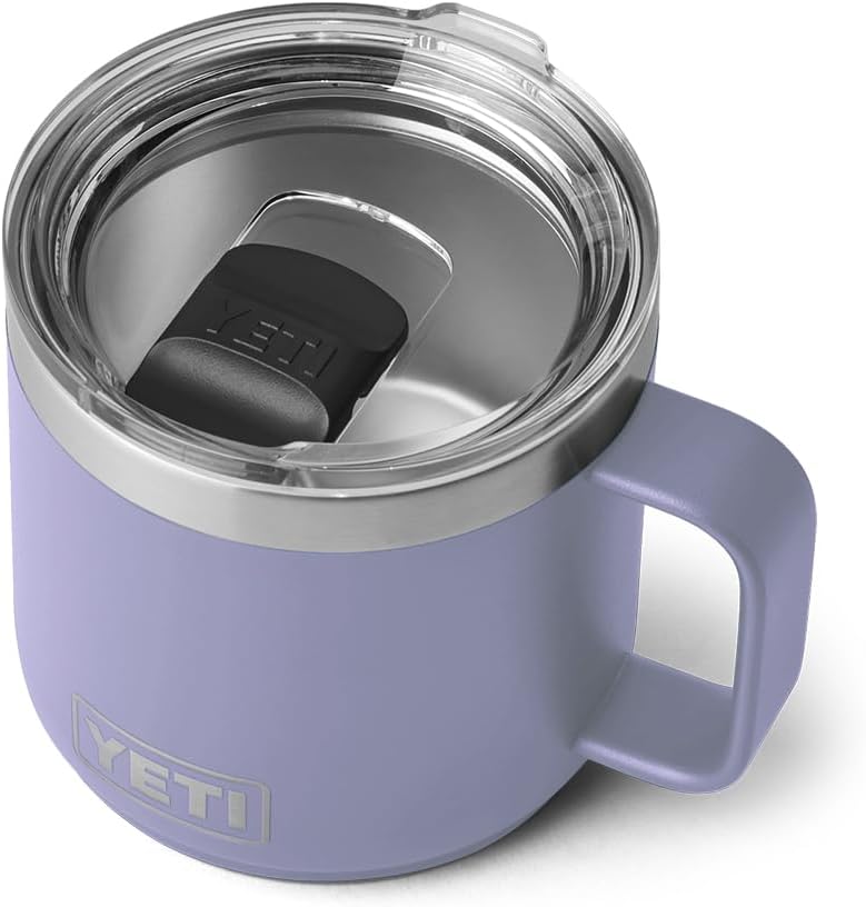 Load image into Gallery viewer, YETI Rambler 14 oz Mug, Vacuum Insulated, Stainless Steel with MagSlider Lid
