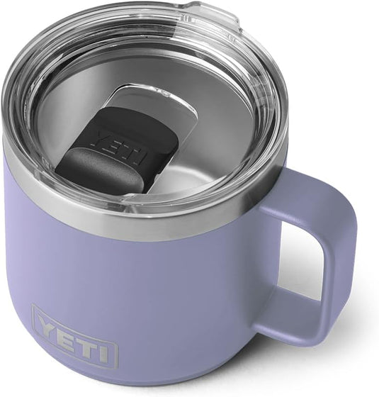 YETI Rambler 14 oz Mug, Vacuum Insulated, Stainless Steel with MagSlider Lid