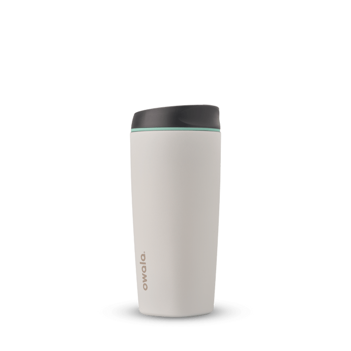 Owala SmoothSip Insulated Stainless Steel Coffee Tumbler, Reusable Iced Coffee Cup, Hot Coffee Travel Mug, BPA Free, 20 oz