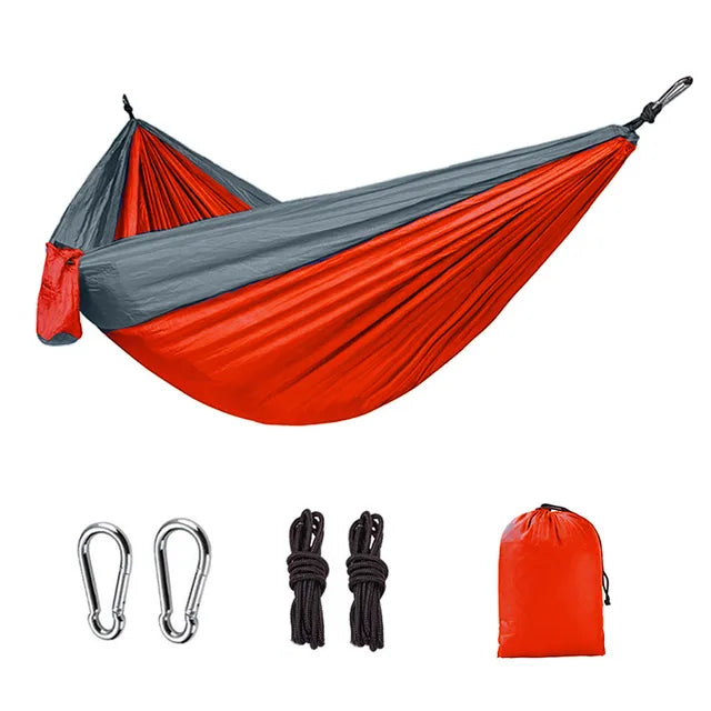 Load image into Gallery viewer, Single-Person Portable Camping Hammock
