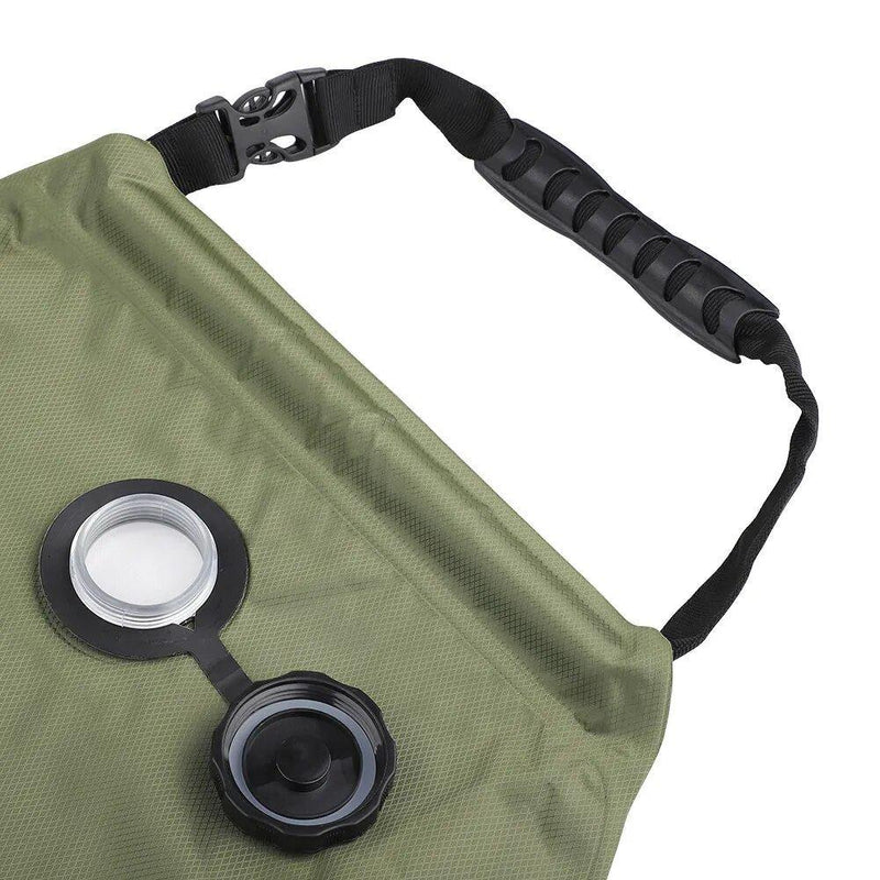 Load image into Gallery viewer, Portable Solar-Heated Camping Shower: 20L Hanging Shower Bag for Camping, Water Outages, Rinsing Gear
