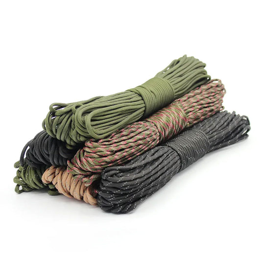 550 Paracord Rope with 7 Cores, Dia. 4mm - 50ft length: Ideal for