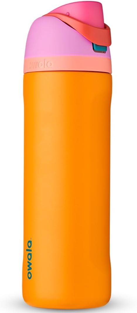 Load image into Gallery viewer, Owala FreeSip Insulated Stainless Steel Water Bottle with Straw for Sports and Travel, BPA-Free, 24-oz
