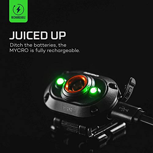 Load image into Gallery viewer, NEBO MYCRO USB 400 LUMEN Rechargeable, Adjustable LED Headlamp &amp; Cap, Bright Spot Light For Camping, Hiking, Caving, Fishing with Adjustable Headstrap and Cap Clip, IPX4 water resistant
